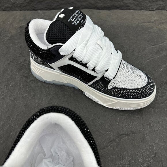 Amiri Low-Top Platform Height-Enhancing Sneakers - Picture 5 of 9